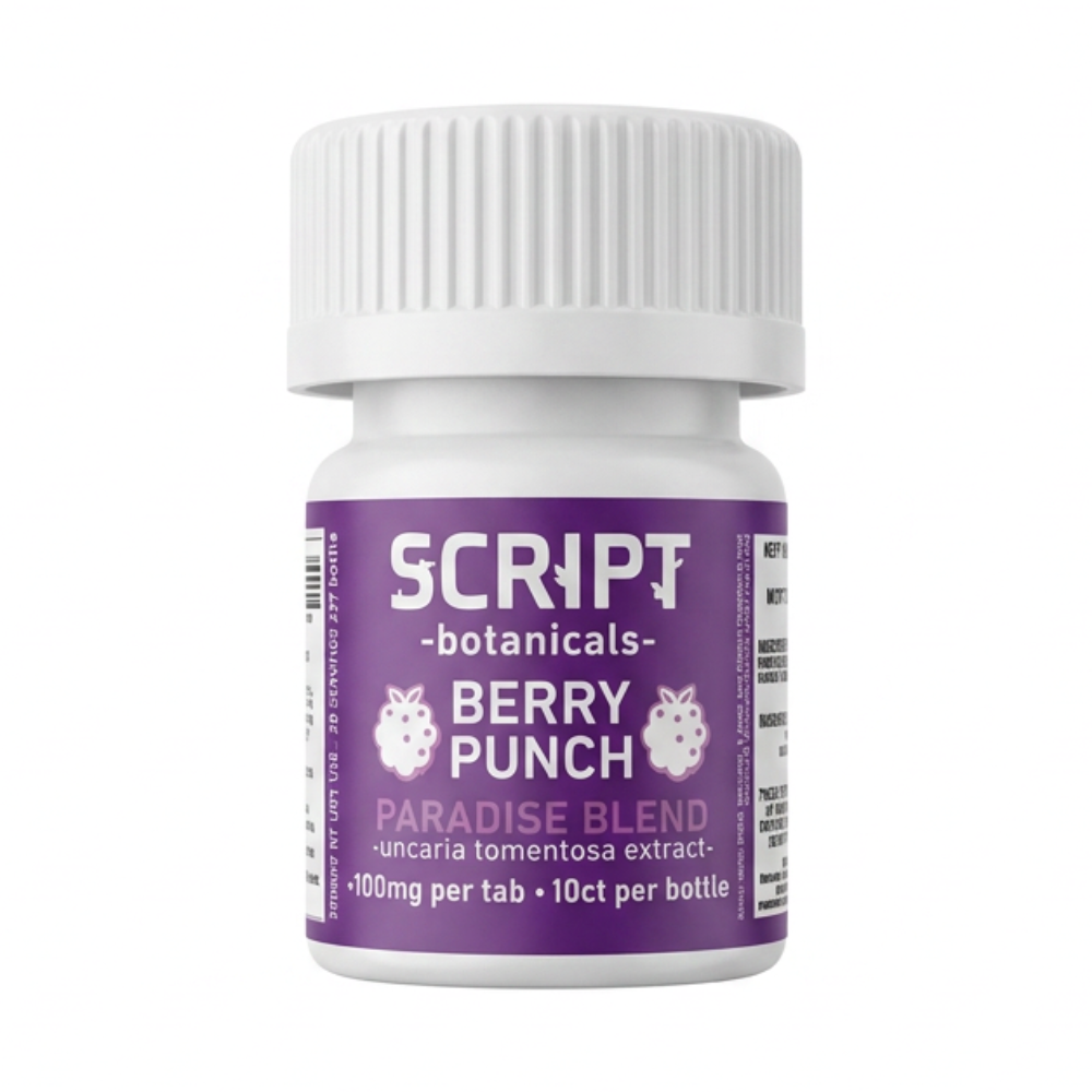 Script x Maui Labs Paradise Blend (Uncaria Tomentosa) Tablets (1000mg - 10 Count)