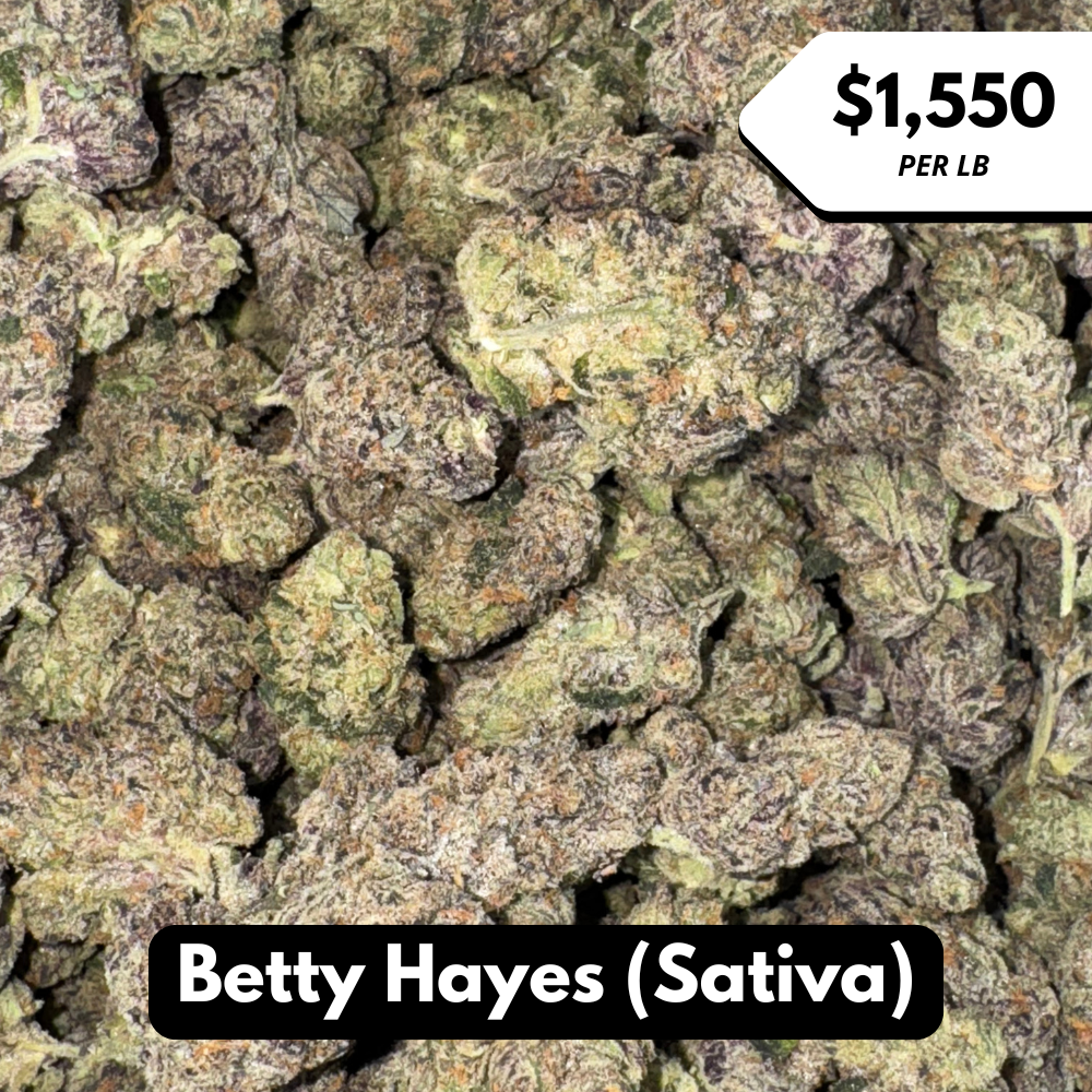 Natural THC-A Flower (Sativa ~ Betty Hayes)