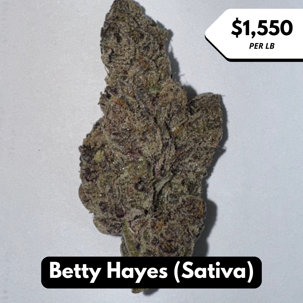 Natural THC-A Flower (Sativa ~ Betty Hayes)