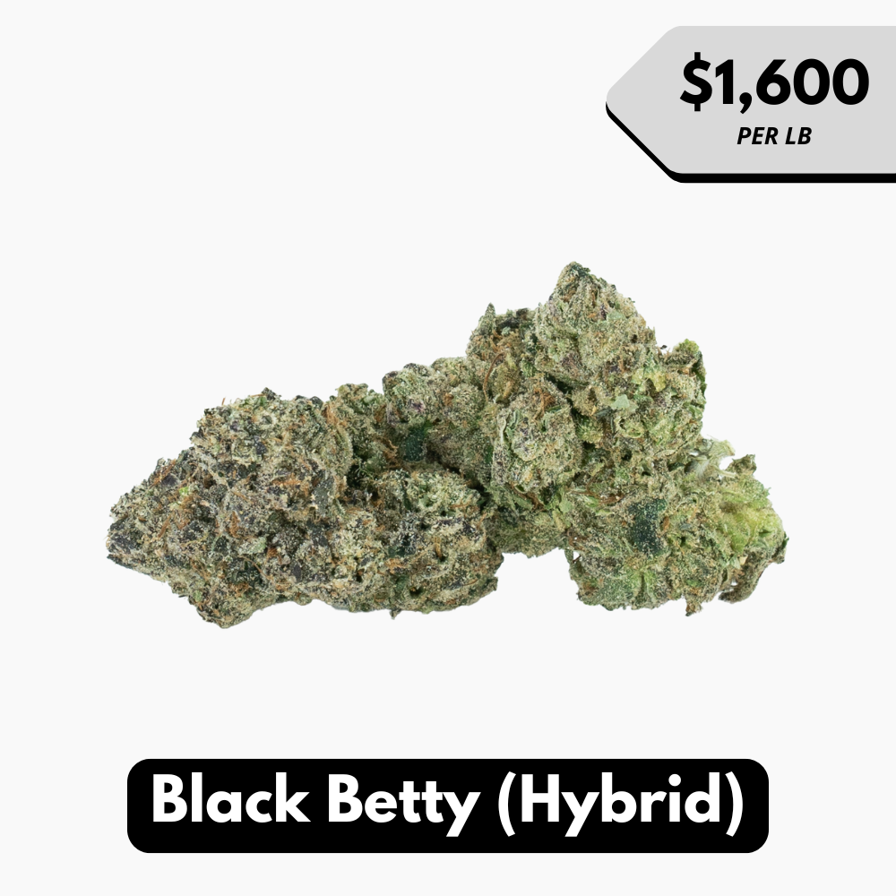 Natural THC-A Flower (Hybrid ~ Black Betty)