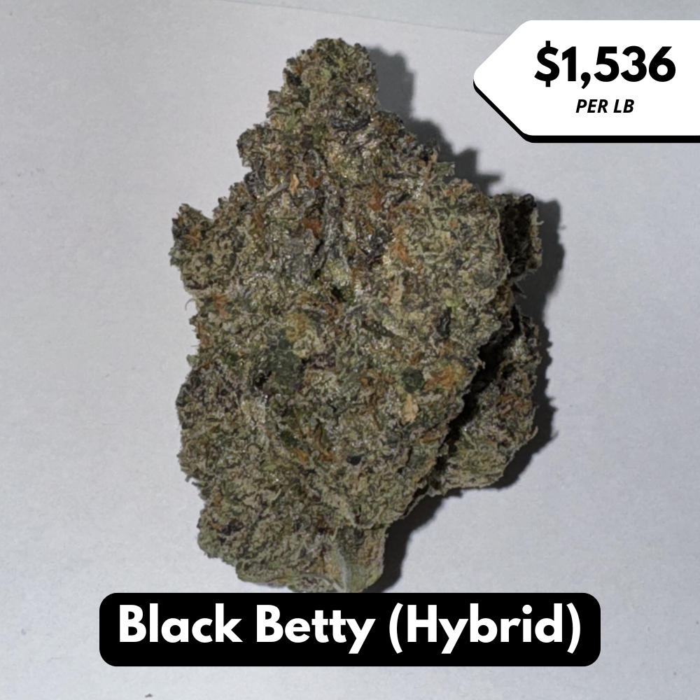 Natural THC-A Flower (Hybrid ~ Black Betty)