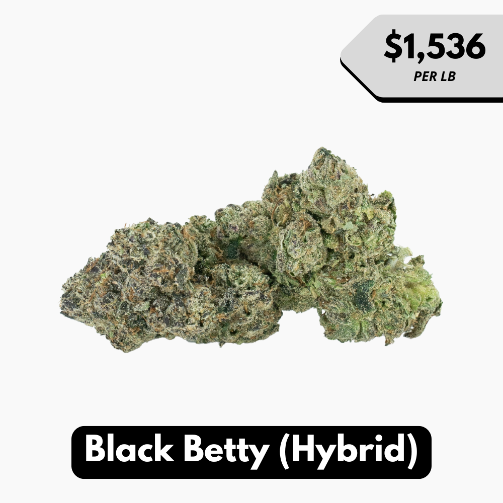 Natural THC-A Flower (Hybrid ~ Black Betty)