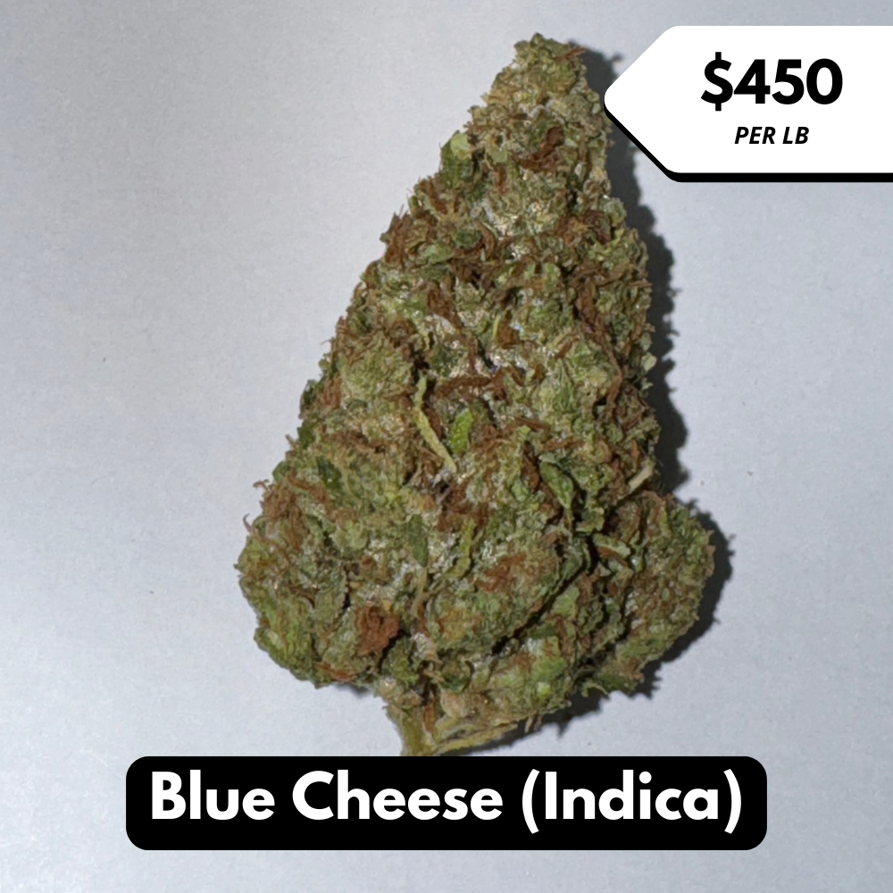 Natural THC-A Flower (Indica ~ Blue Cheese)