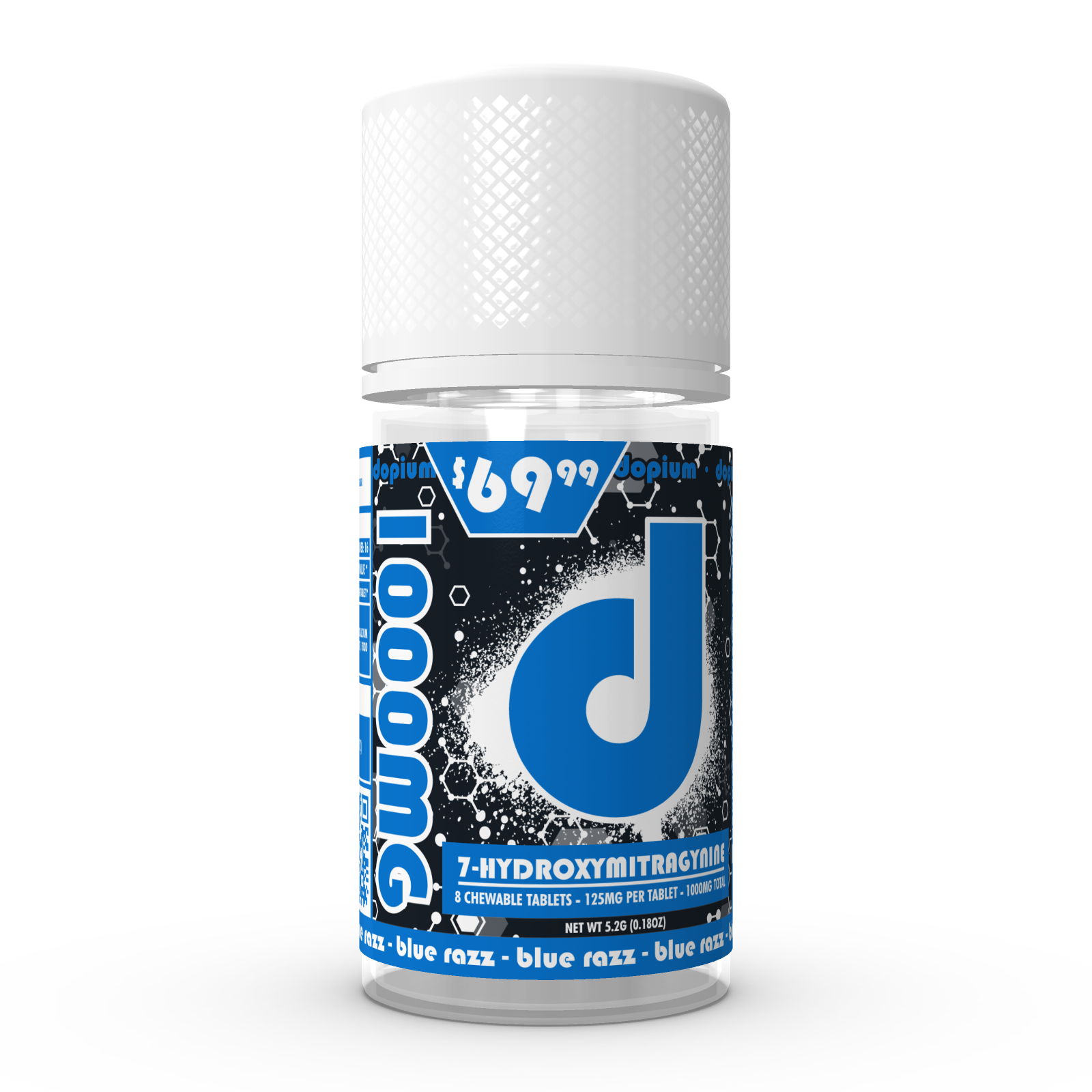 Dopium 7-OH Tablets (1000mg - 8 Count)