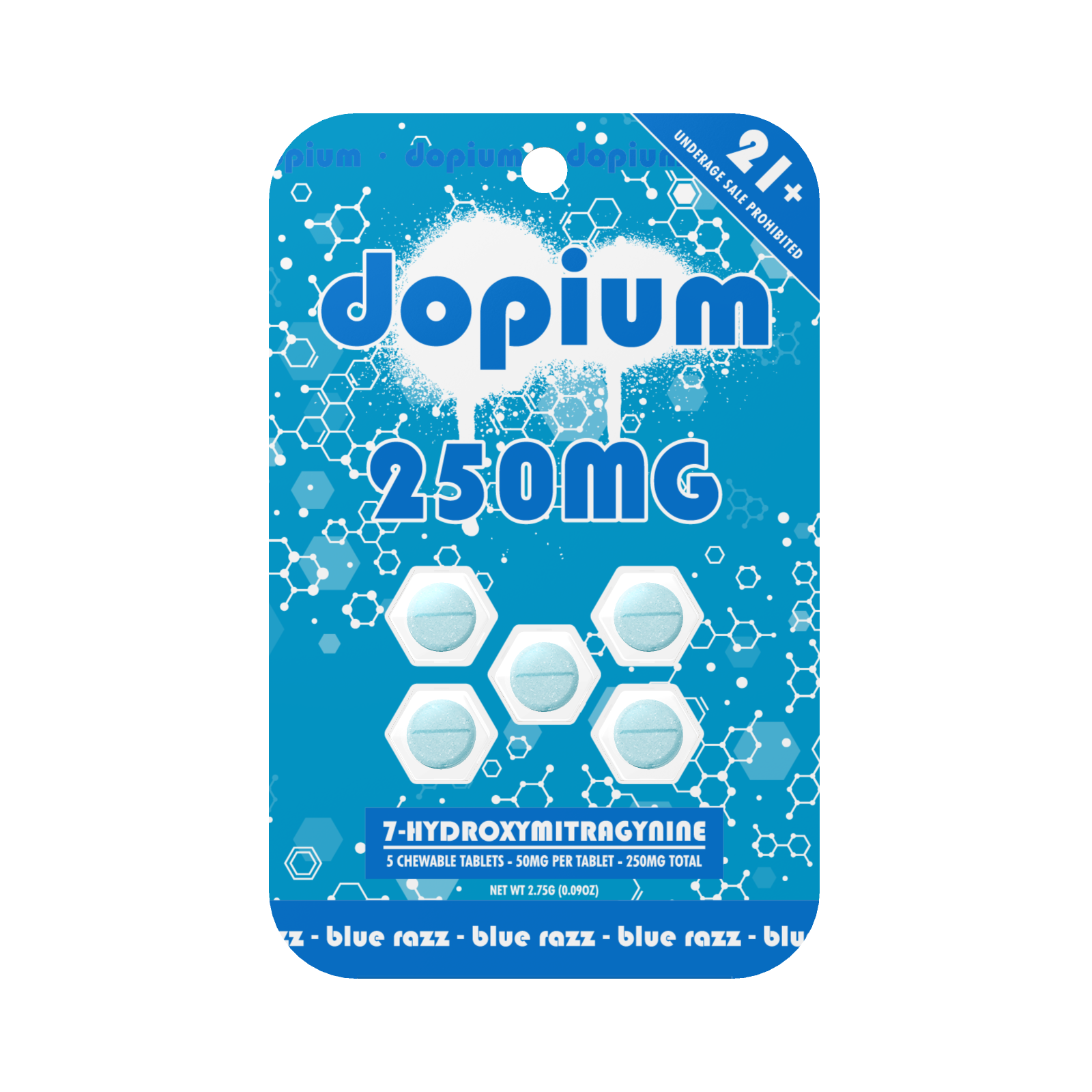 Dopium 7-OH Tablets (250mg - 5 Count)