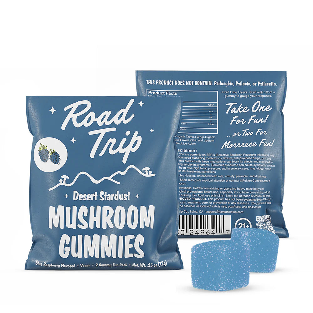 Road Trip Desert Stardust Mushroom Gummies (2 Count)