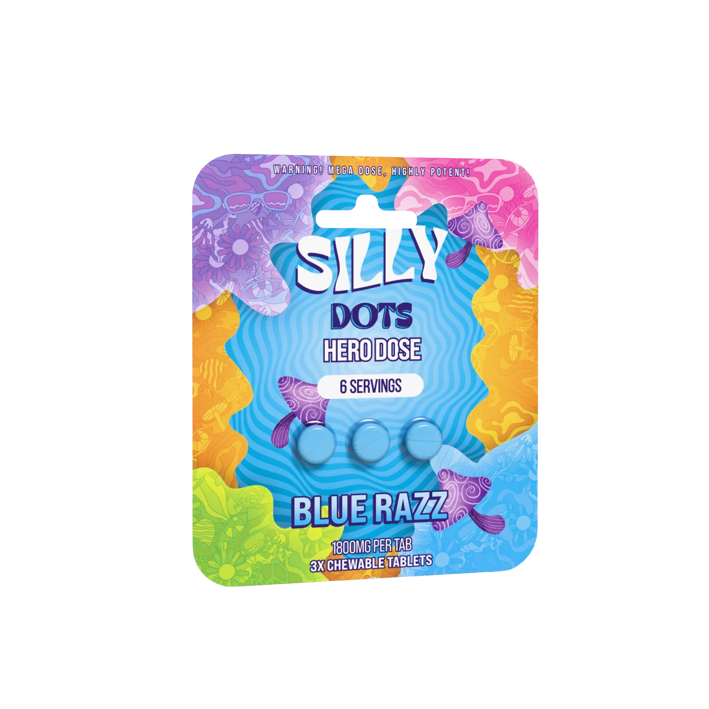 Purple Silly Dots Hero Dose Tabs