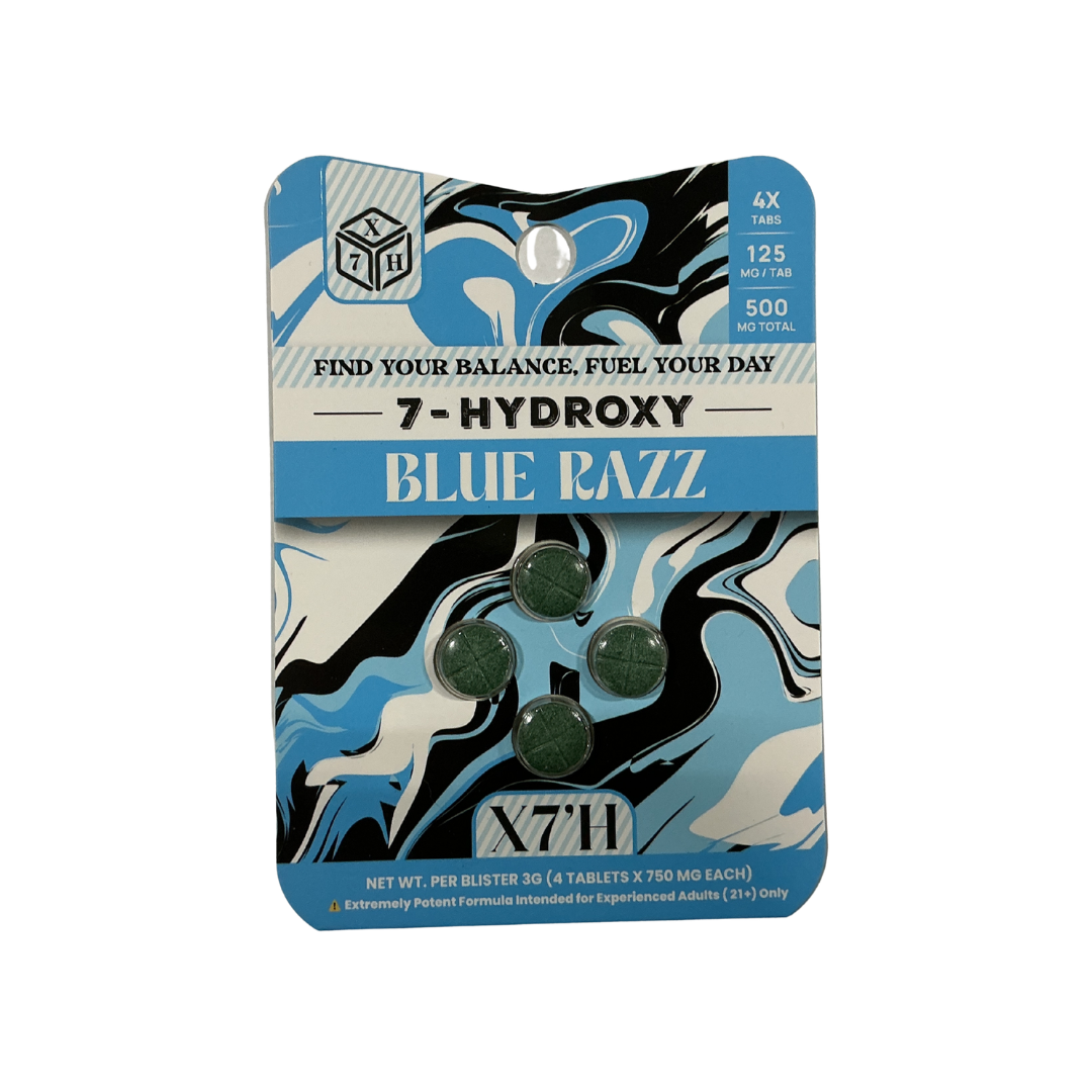 X7'H 7-Hydroxy Tablets (500mg - 4 Count)