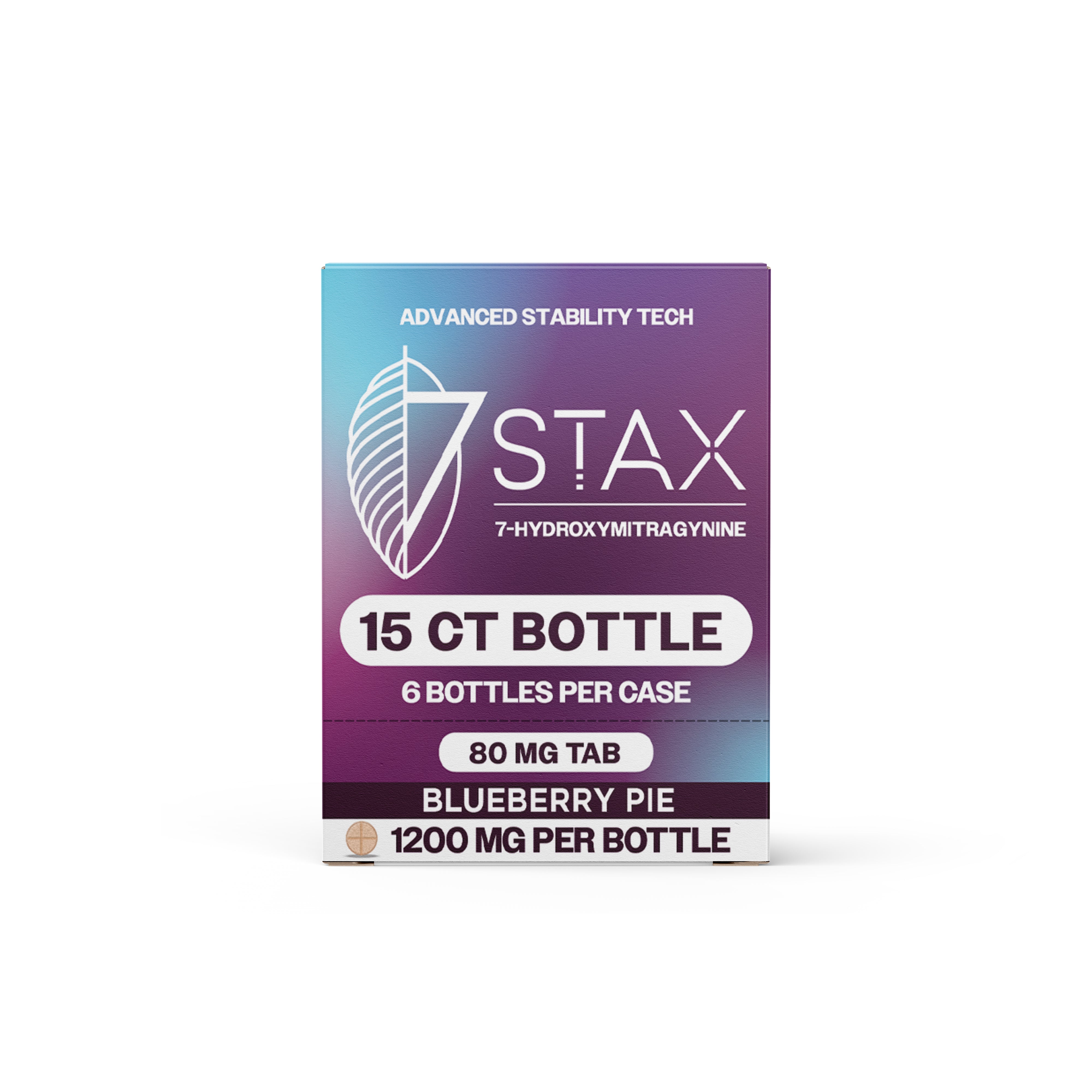 7Stax Premium 7-OH Kratom Alkaloid Tablets (1200mg - 15 Count)