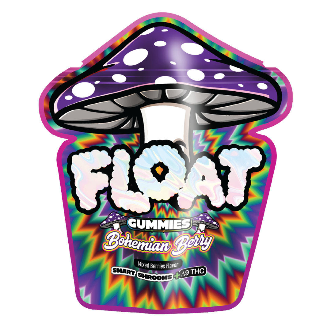 Float Amanita Muscaria & D9 Gummies (2500mg)