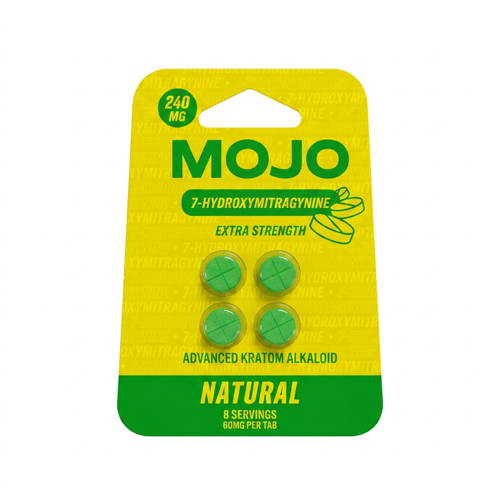 Mojo Extra Strength 7-OH Tablets (240mg – 4 Count)