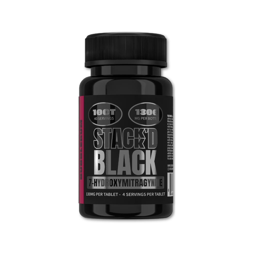 Stack'd Black 7-OH Tablets (1300mg - 10ct)