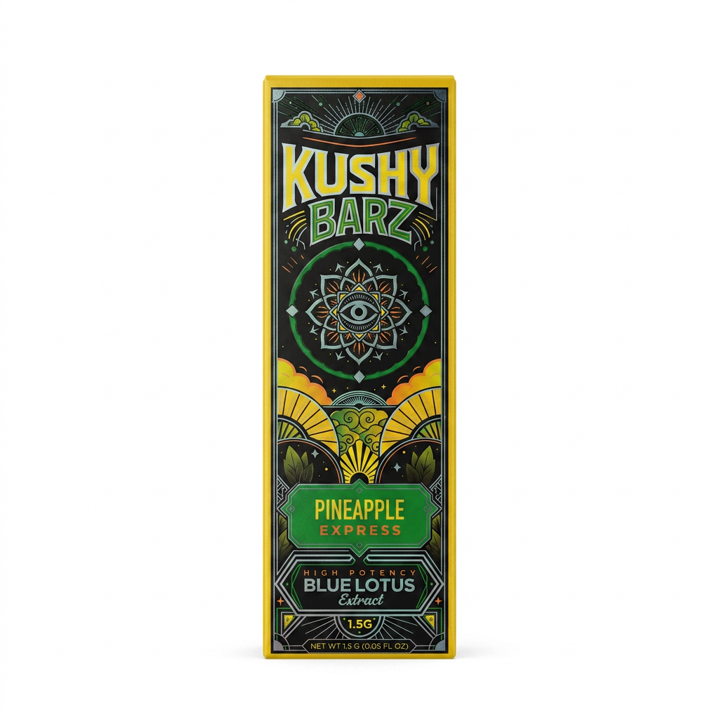 Kushy Barz Blue Lotus Disposable (1500mg)