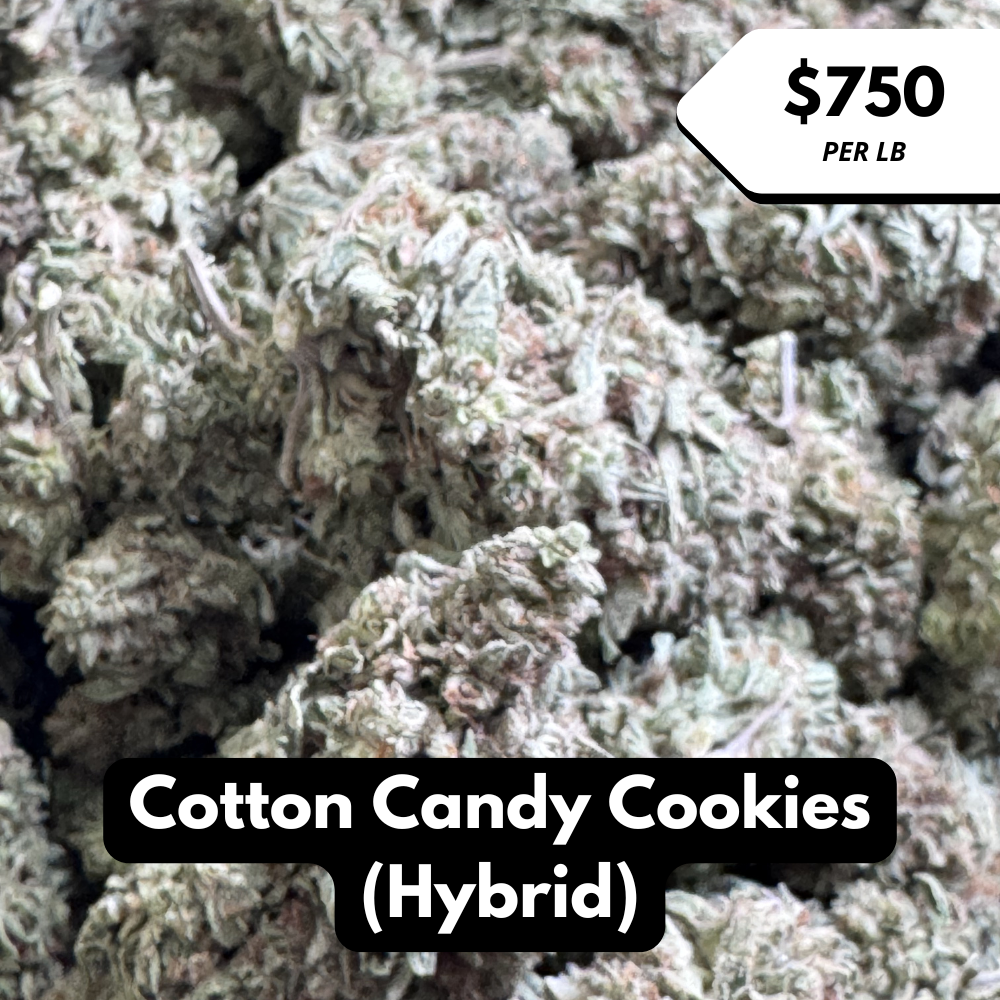Natural THC-A Flower (Hybrid ~ Cotton Candy Cookies)