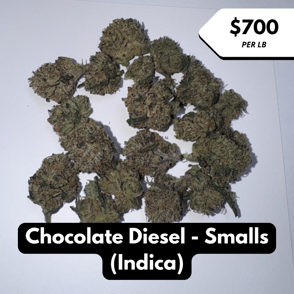 Natural THC-A Flower (Sativa ~ Chocolate Diesel - Smalls)