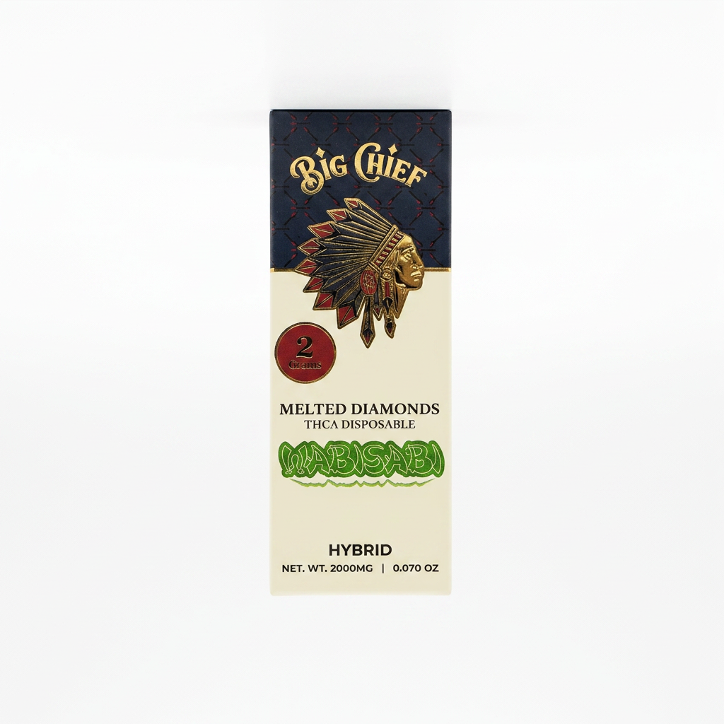 Big Chief THC-A Melted Diamonds Disposable (2000mg)