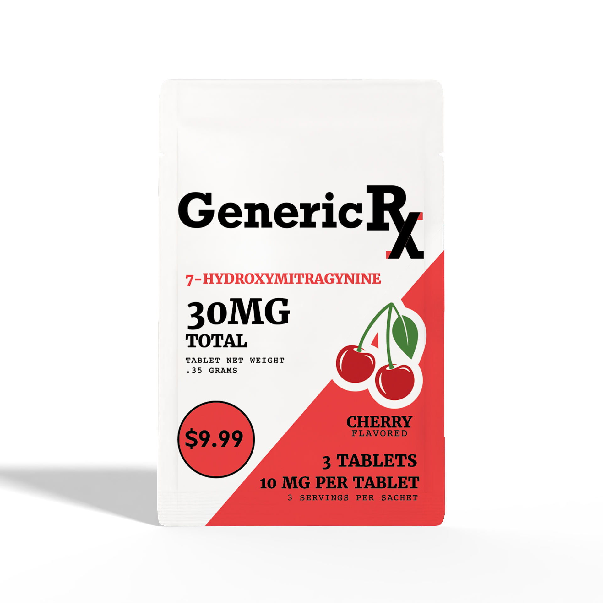 Generic RX 7-OH Tablets (30mg - 3 Count)