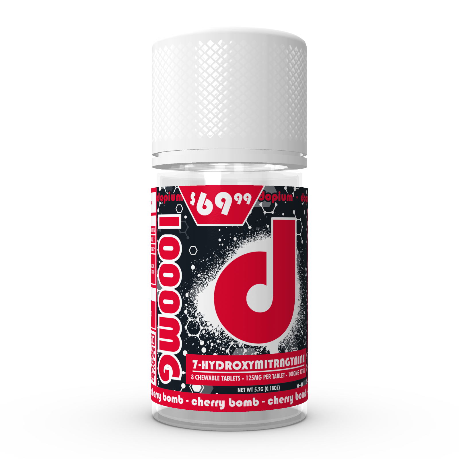 Dopium 7-OH Tablets (1000mg - 8 Count)