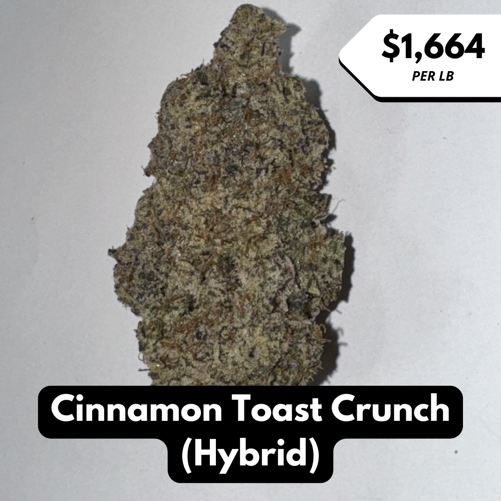 Natural THC-A Flower (Hybrid ~ Cinnamon Toast Crunch)