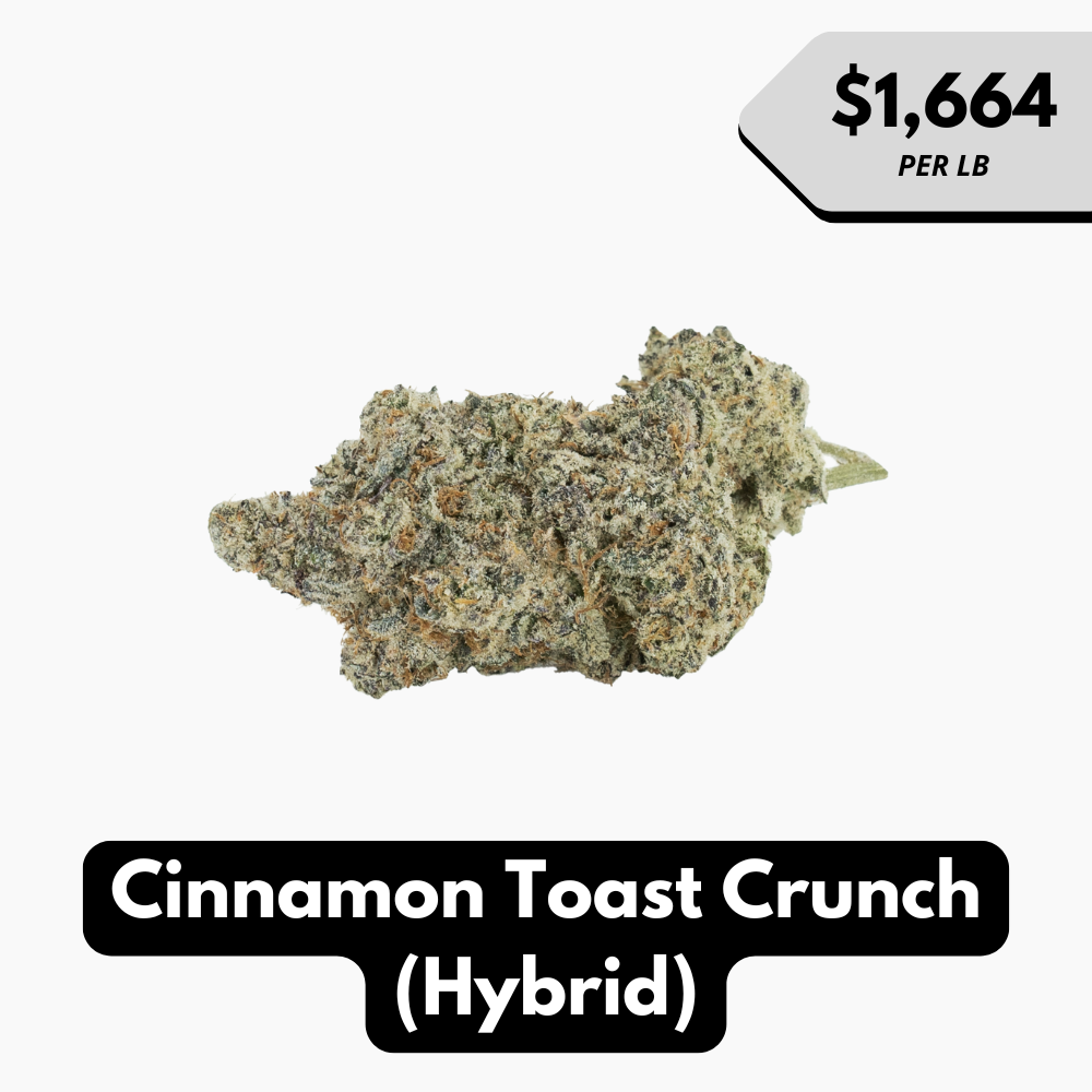 Natural THC-A Flower (Hybrid ~ Cinnamon Toast Crunch)