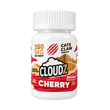 Cloudz Cat's Claw (Uncaria Tomentosa) Tablets (2500mg - 10 Count) - Cherry