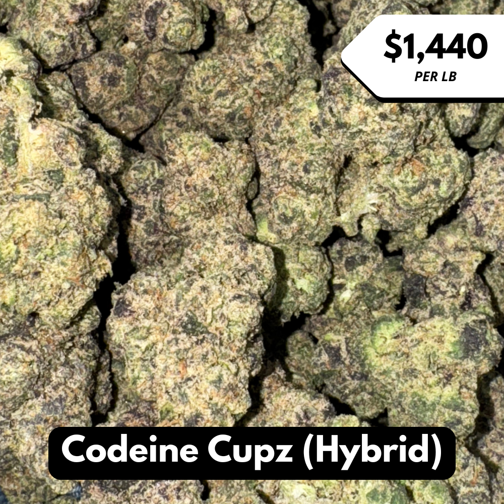 Natural THC-A Flower (Hybrid ~ Codeine Cupz)