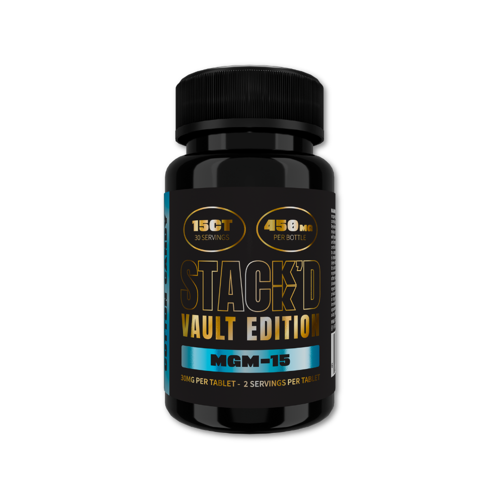 Stack'd MGM-15 Tablets - Vault Edition (450mg - 15 Count)