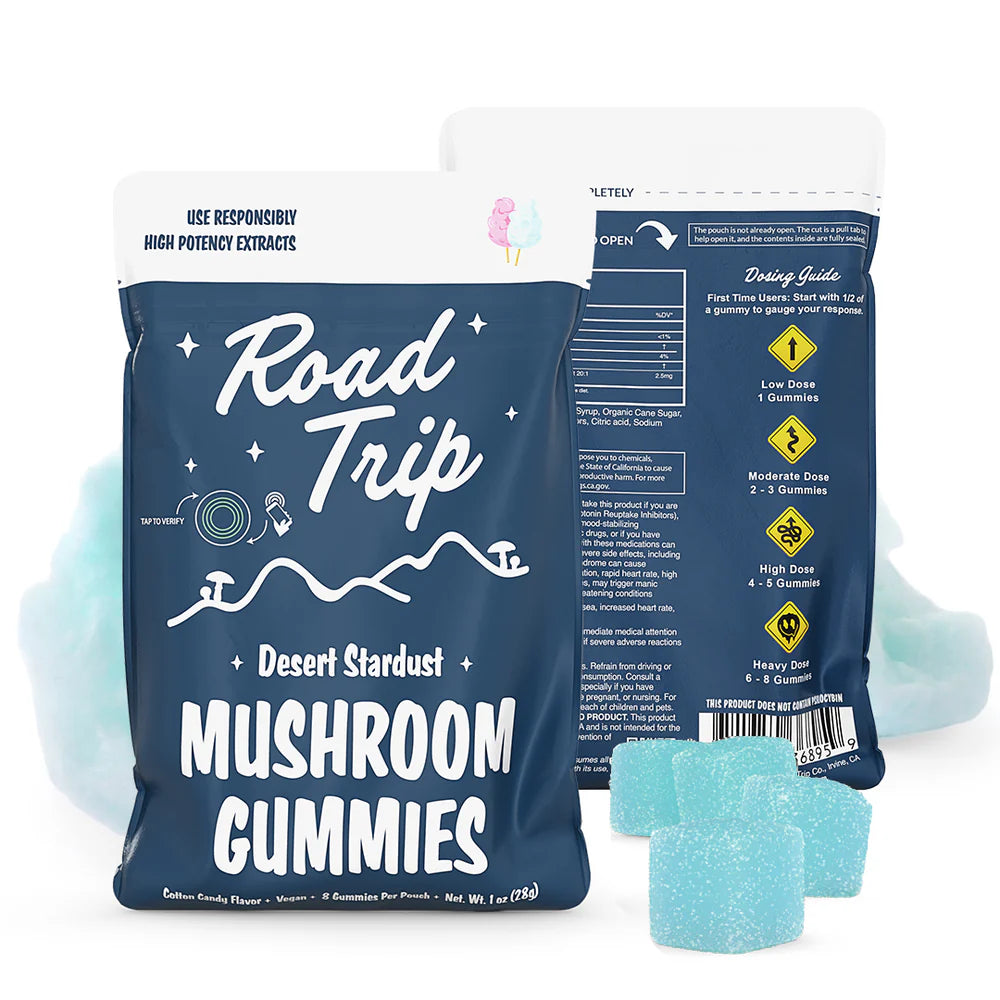 Road Trip Desert Stardust Mushroom Gummies (8 Count)