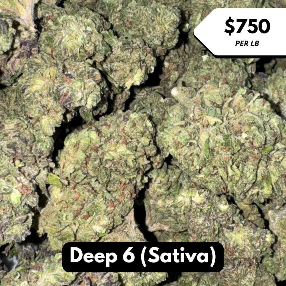 Natural THC-A Flower (Sativa ~ Deep 6)
