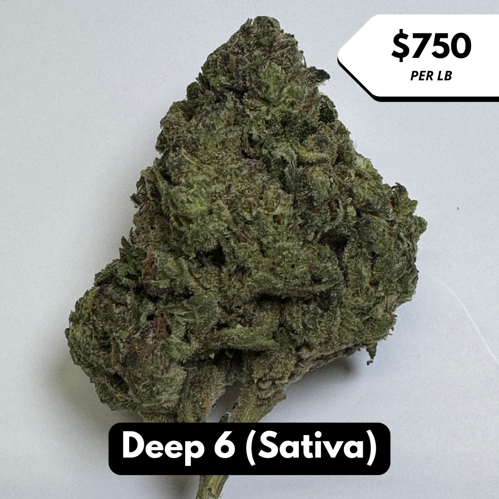 Natural THC-A Flower (Sativa ~ Deep 6)