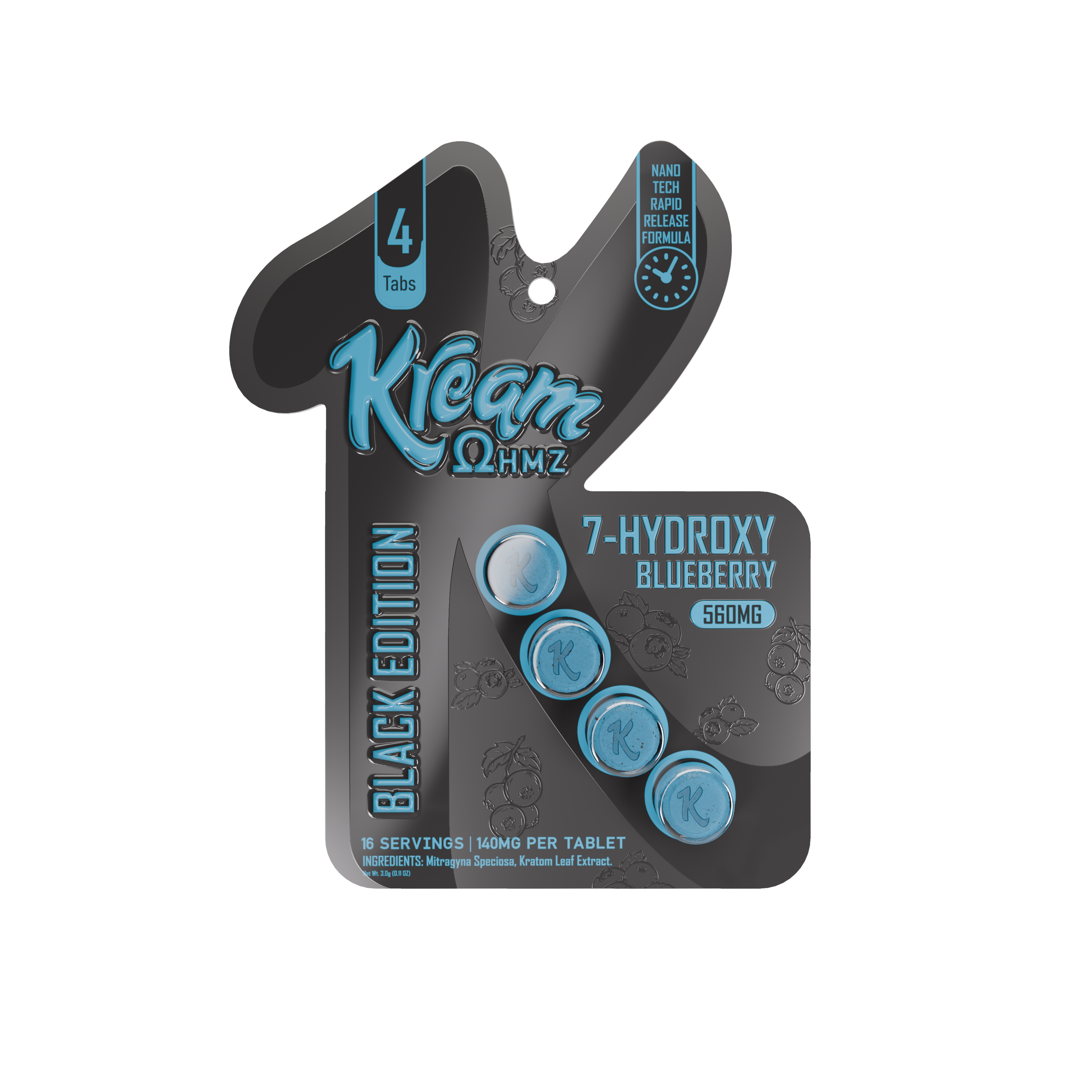 Kream Black Edition 7-OH Tablets