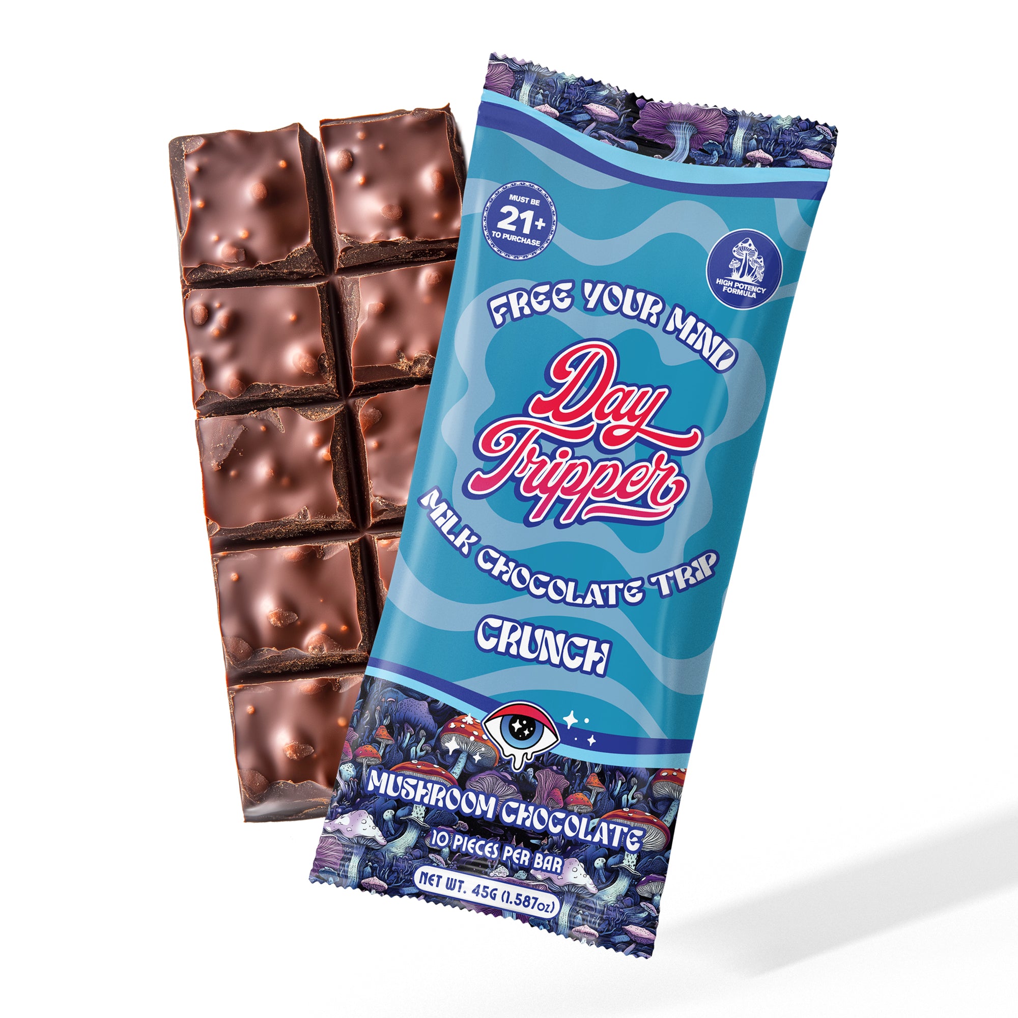 Day Tripper Mushroom Chocolate Bar