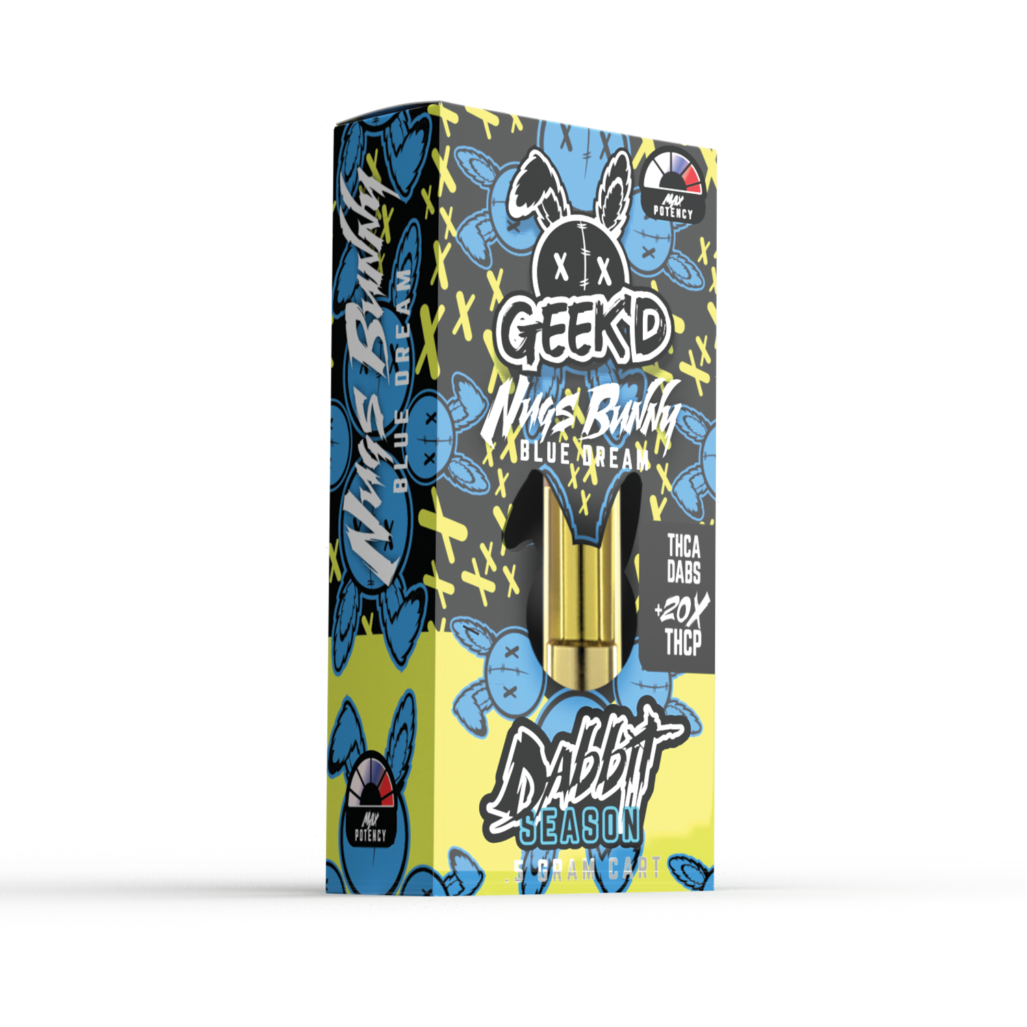 GEEK'D Dabbit Season THC-A Cartridge (500mg)