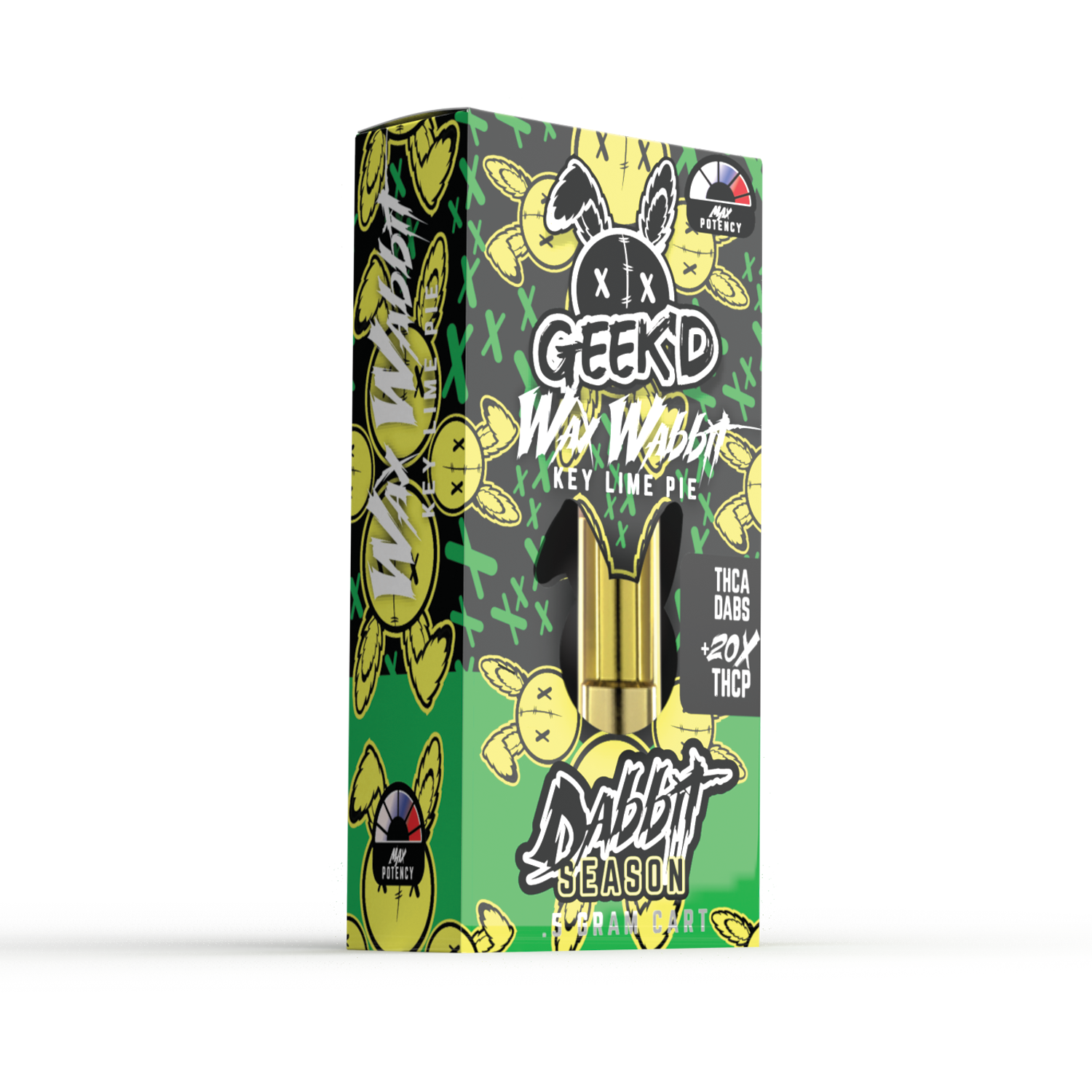 GEEK'D Dabbit Season THC-A Cartridge (500mg)