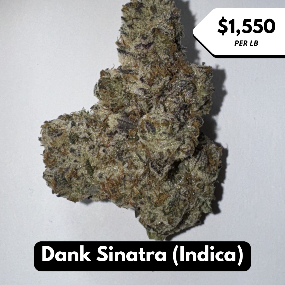 Natural THC-A Flower (Indica ~ Dank Sinatra)