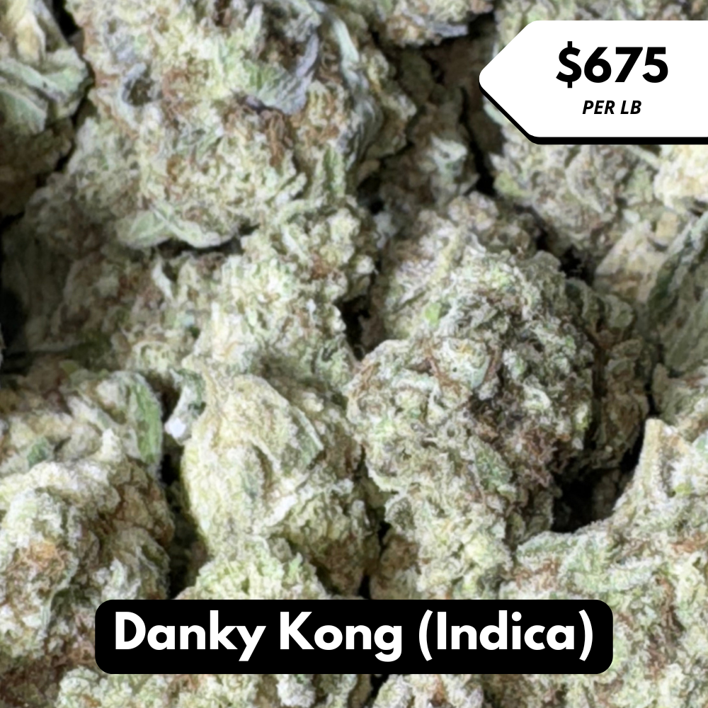 Natural THC-A Flower (Indica ~ Danky Kong)
