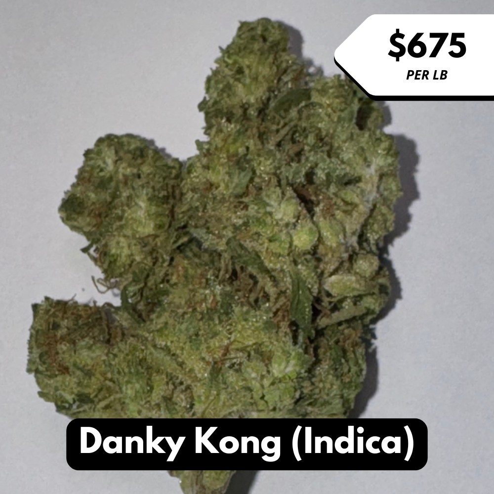 Natural THC-A Flower (Indica ~ Danky Kong)