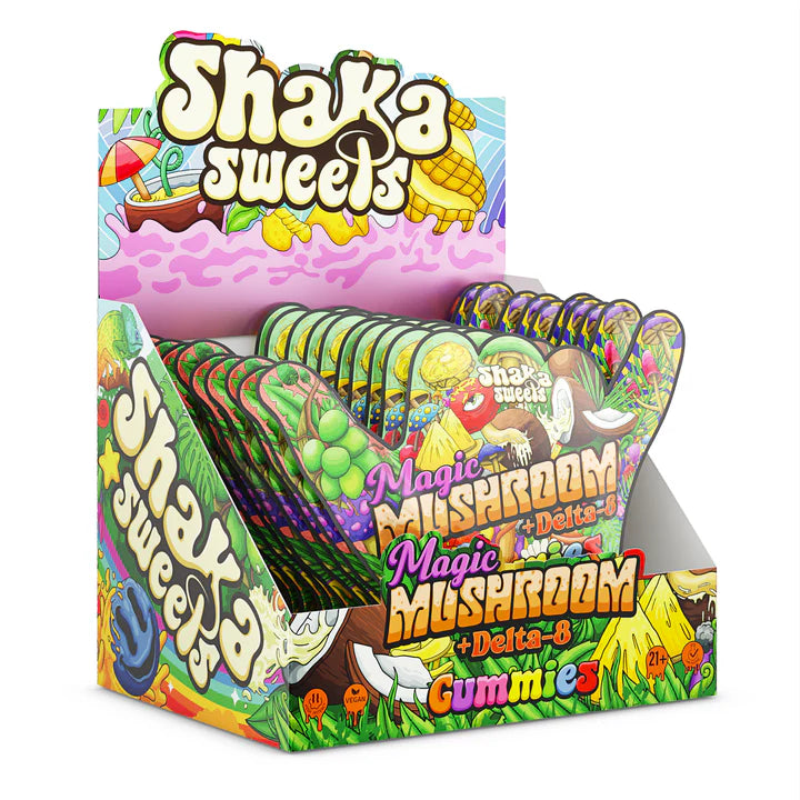 Shaka Sweets Magic Mushroom + Delta 8 Gummies