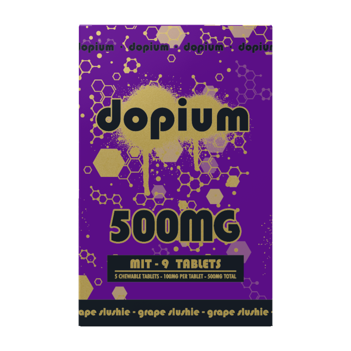 Dopium MIT-9 Tablets (500mg - 5 Count) - Grape Slushie