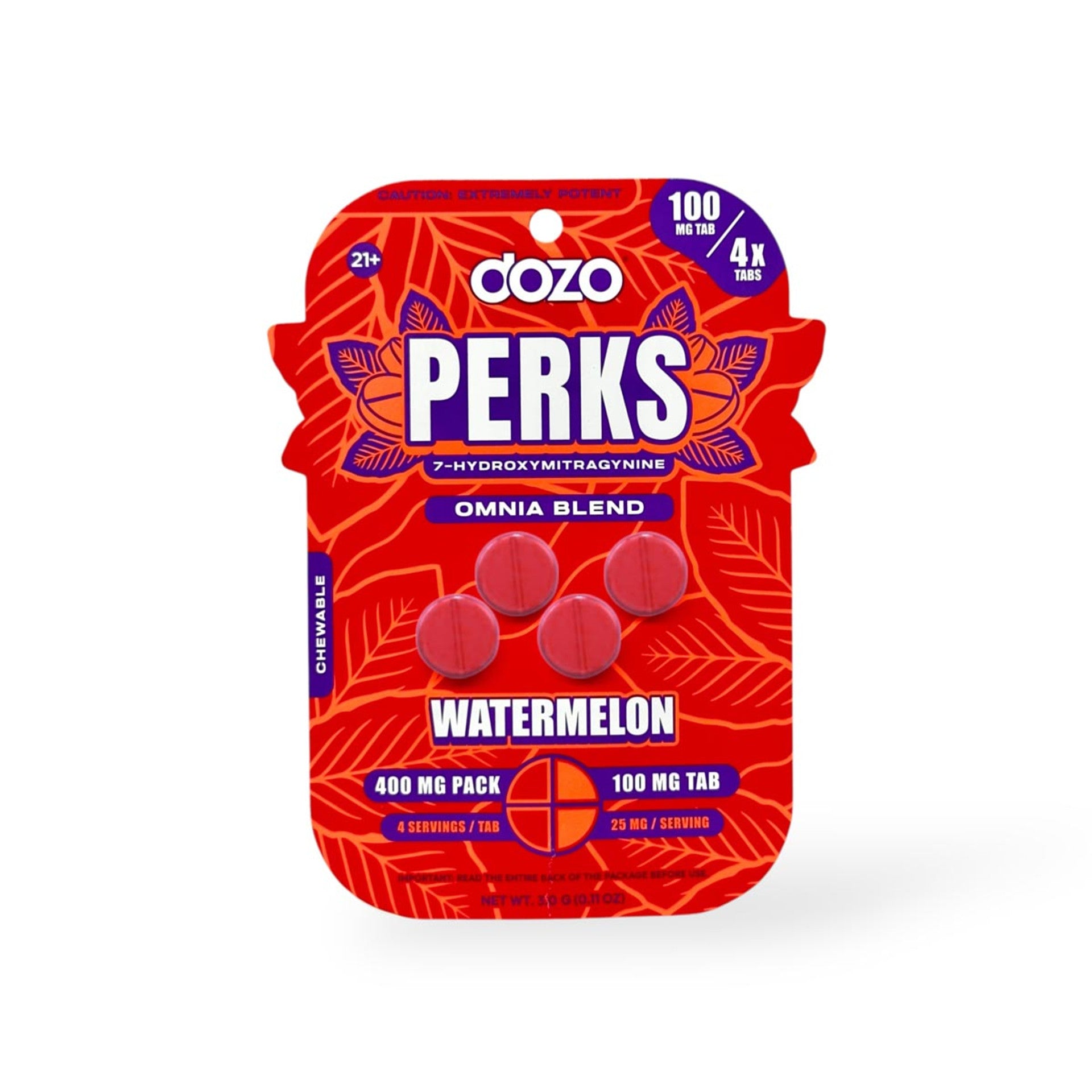 Dozo Perks Extreme Potency 7-OH Tablets