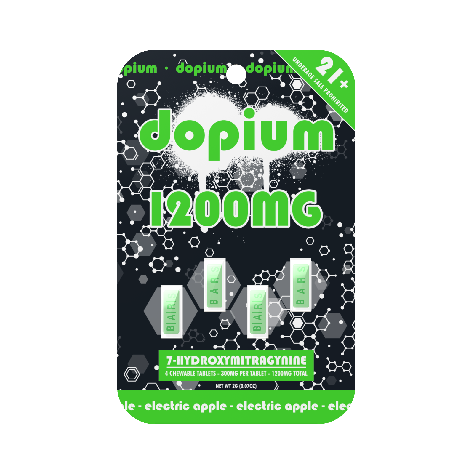 Dopium 7-OH Tablets (1200mg - 4 Count)