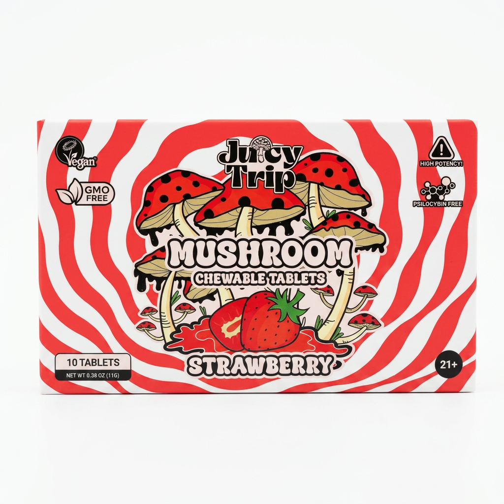 Juicy Trip Mushroom Tablets (10 Count)