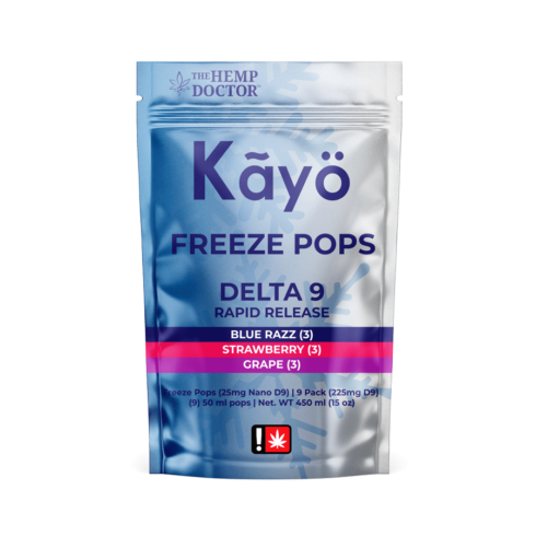 The Hemp Doctor Kayo Delta 9 Freeze Pops (25mg)