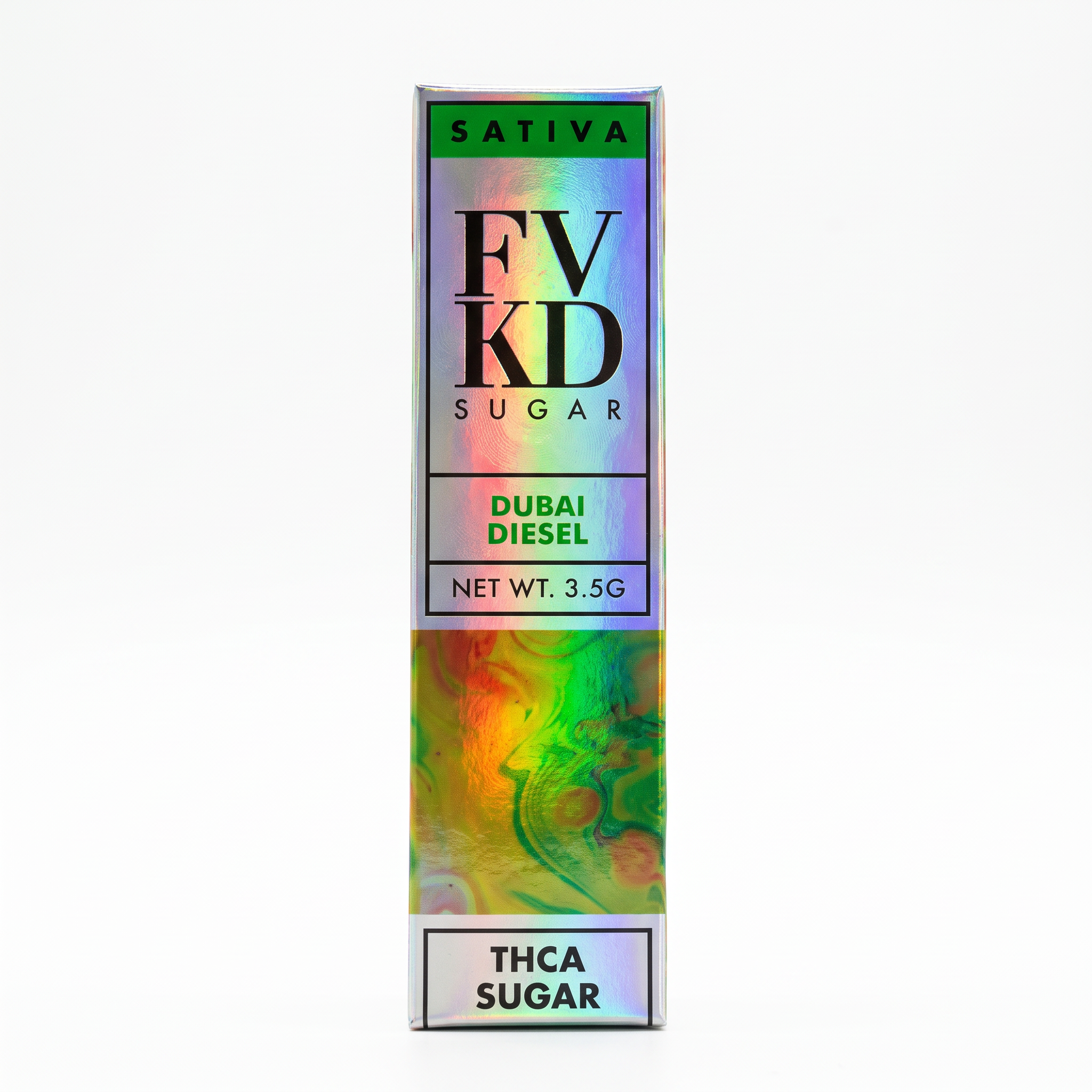 FVKD THCA Sugar Disposable (3500mg) - Sativa ~ Dubai Diesel