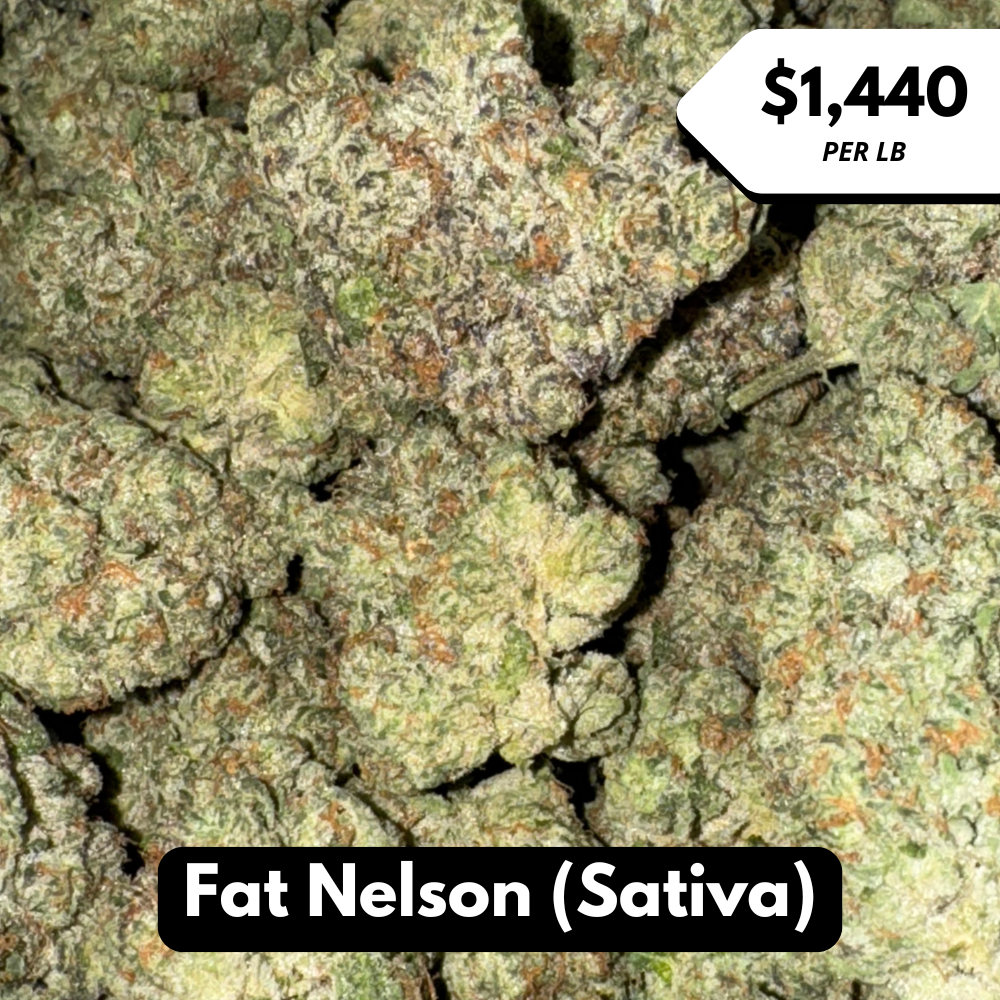 Natural THC-A Flower (Sativa ~ Fat Nelson)