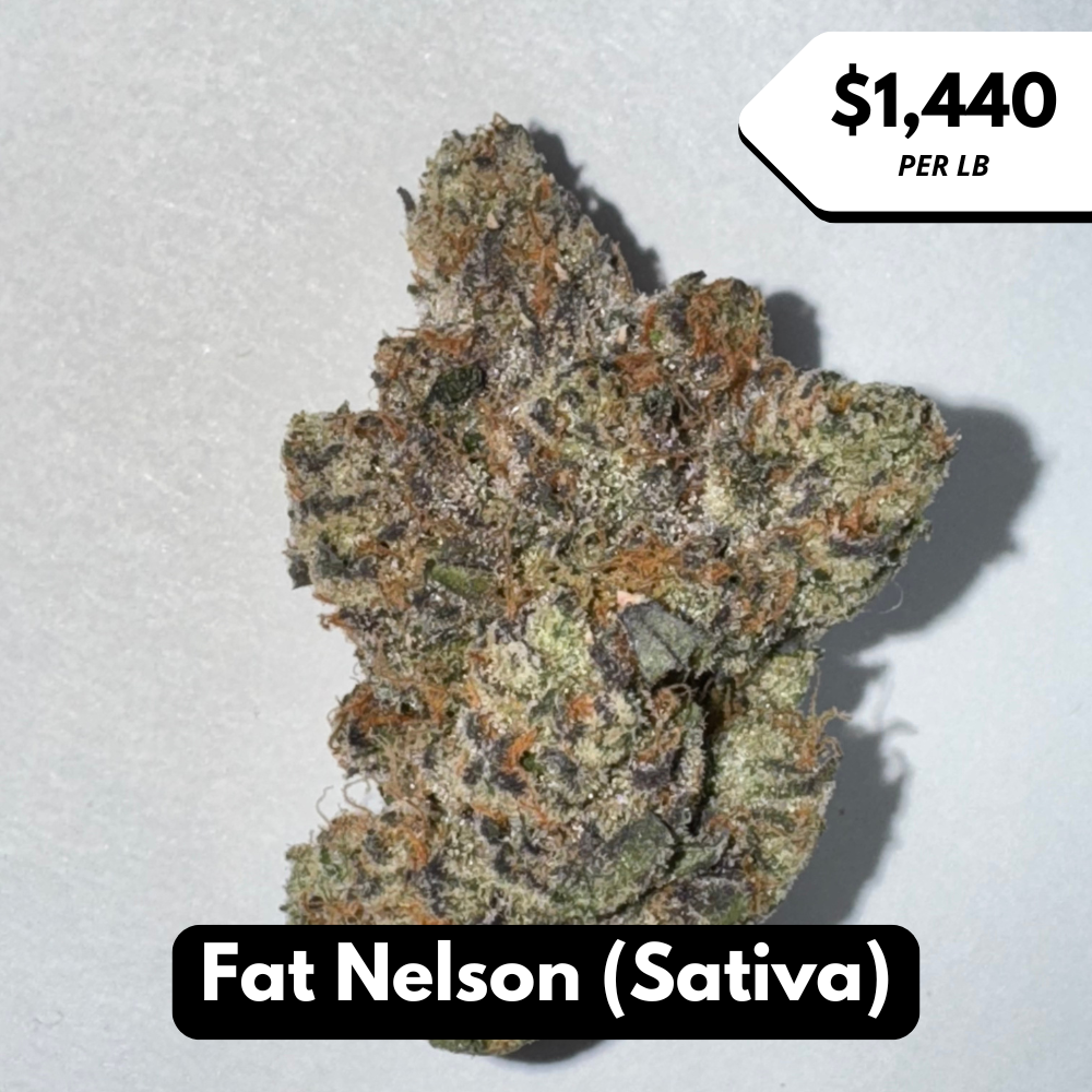 Natural THC-A Flower (Sativa ~ Fat Nelson)