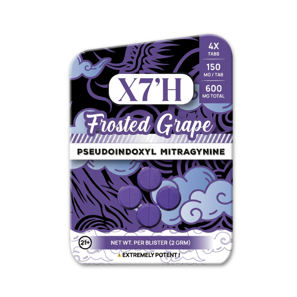 X7'H Pseudo Tablets (600mg - 4 Count)