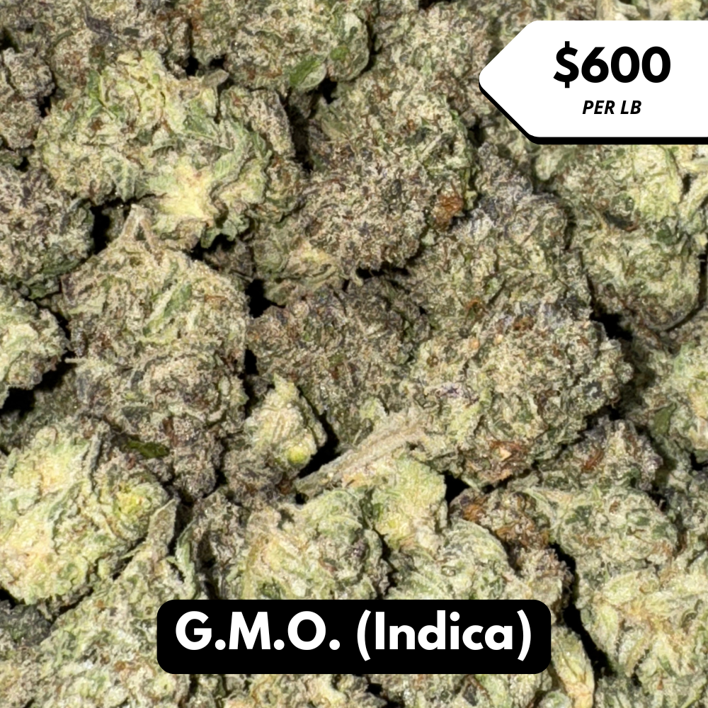 Natural THC-A Flower (Indica ~ G.M.O.)