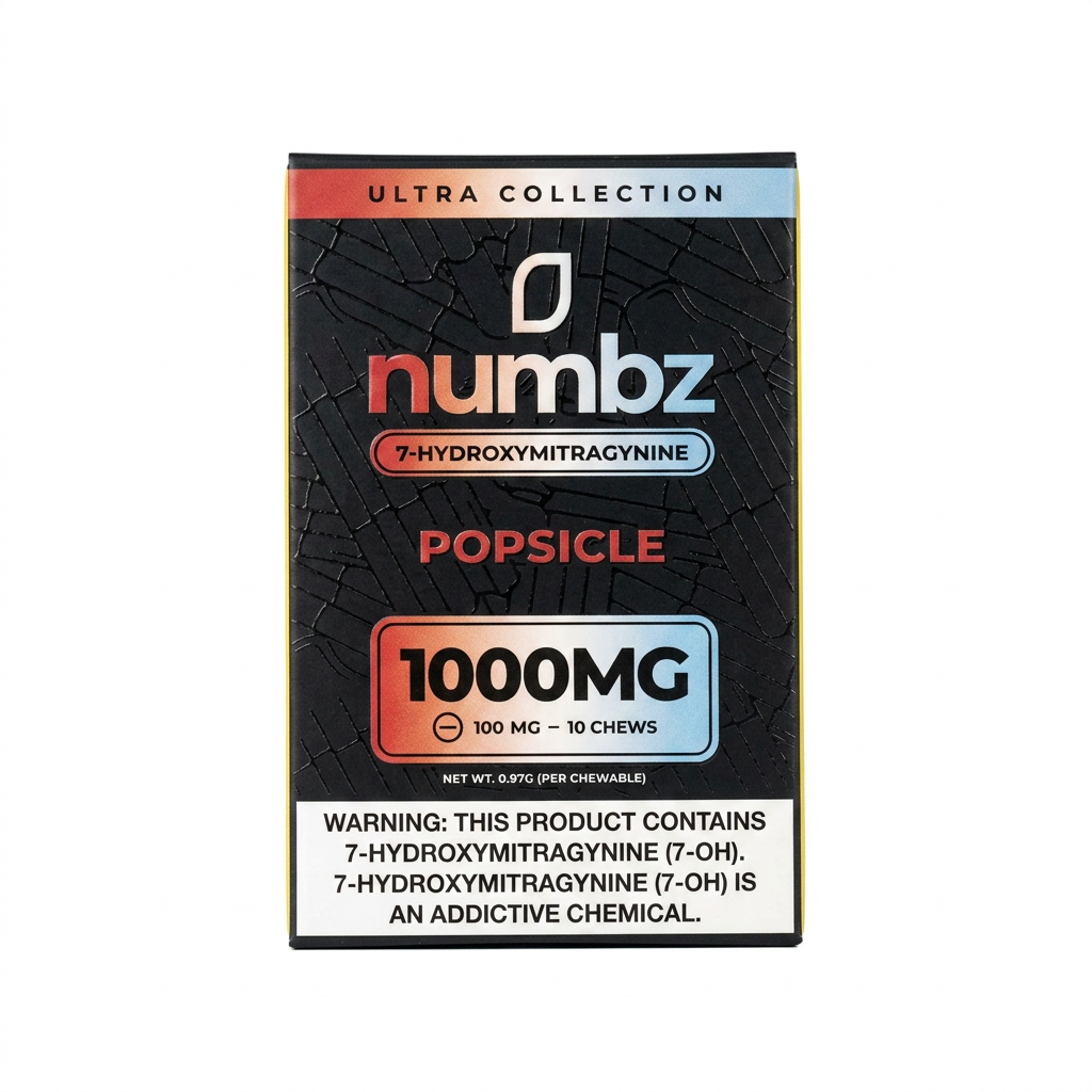 Numbz 7-OH Tablets (1000mg - 10 Count)