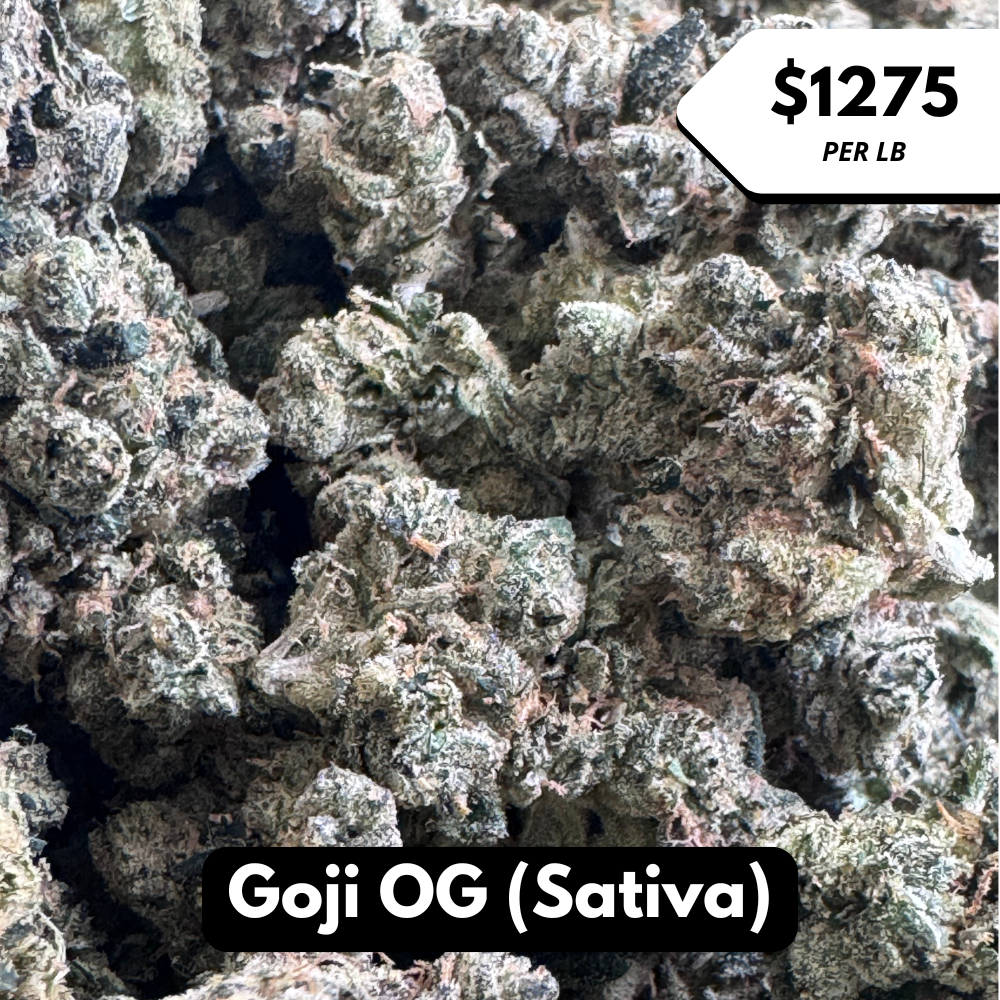 Natural THC-A Flower (Goji OG ~ Sativa)